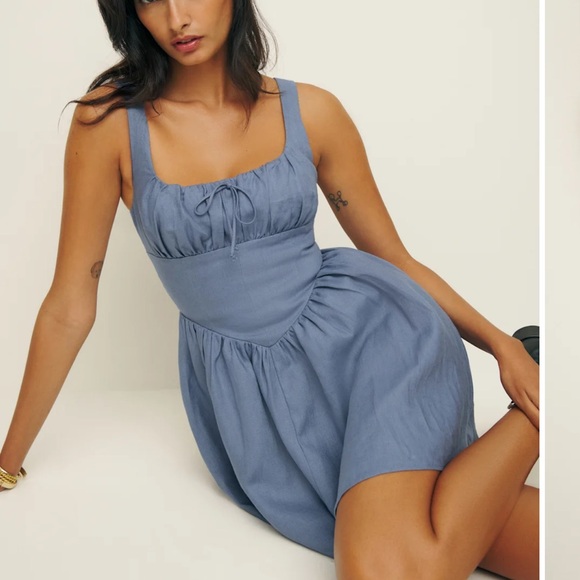 Reformation Daria Linen Dress - Picture 2 of 5